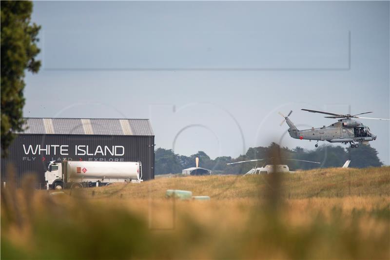 NEW ZEALAND VOLCANO ERUPTION RETRIEVAL