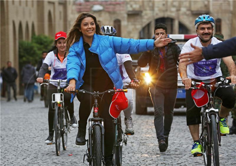 IRAQ KURDISTAN BICYCLE EVENT