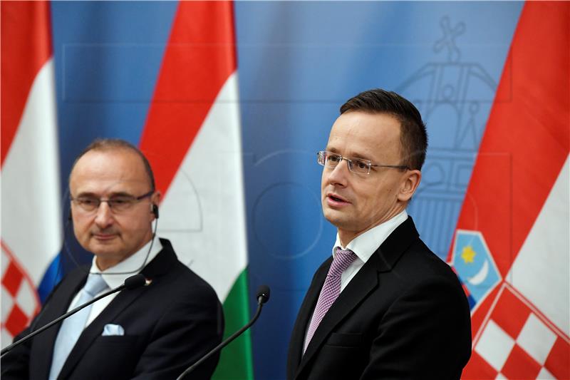 Grlic Radman: Croatian-Hungarian friendship example for whole world