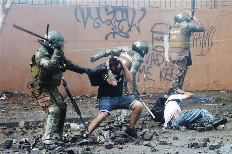 CHILE MUSIC PROTESTS