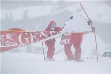 Val d'Isere: Slalom za skijaše otkazan zbog snažnog vjetra