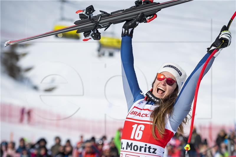 St. Moritz, super G (ž): Pobjeda Talijanke Goggie