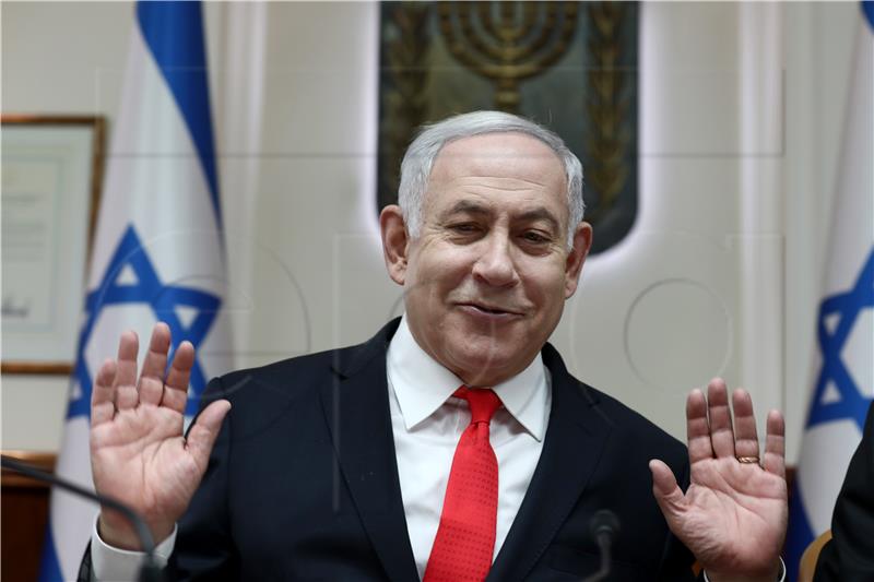 ISRAEL CABINET NETANYAHU