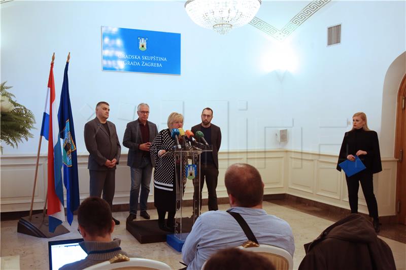 Zajednička konferencija za medije Klubova gradskih zastupnika