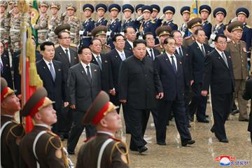 Kim Jong-un marks eighth anniversary of father's death in Pyongyang