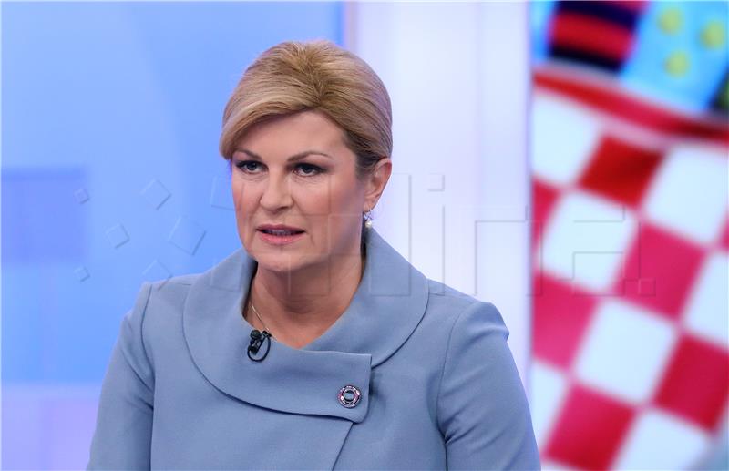 Grabar-Kitarovic: Corruption in intelligence system inherited from Josipovic, Milanovic