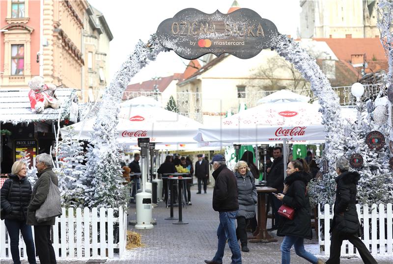 Foreign police officers helping their Zagreb counterparts during Advent