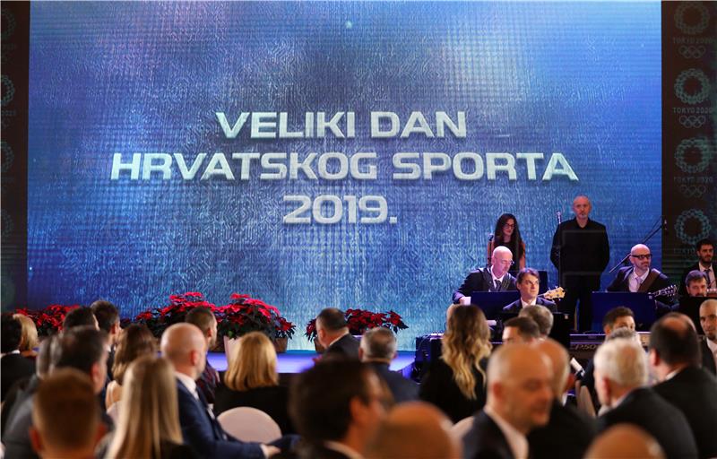 Proslava Velikog dana hrvatskog sporta i izbor najboljih sportaša u anketi HOO-a