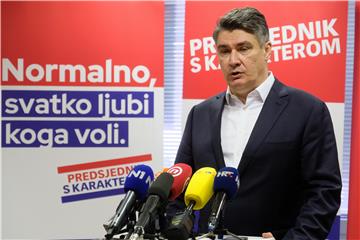 Konferencija za medije Zorana Milanovića