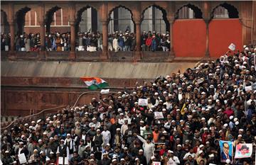 Protest against CAA in New Delhi