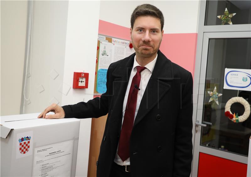 Ivan Pernar glasovao na predsjedničkim izborima