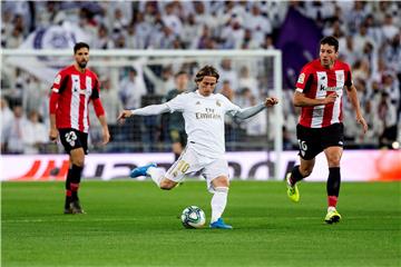 Real Madrid - Athletic Bilbao 0-0,  Modriću 90 minuta