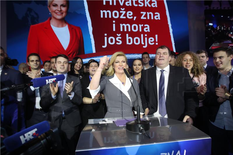 Kolinda Grabar-Kitarović pobijedila u inozemstvu 