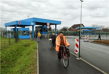 Novi prometni trak za pješake na graničnom prijelazu Slavonski Brod