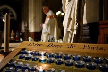 Christmas celebration in Paris