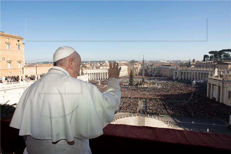 VATICAN CHRISTMAS URBI AT ORBIT