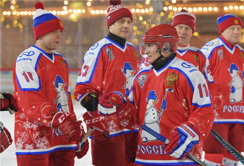 RUSSIA GOVERNMENT PUTIN ICE HOCKEY