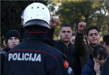 MONTENEGRO CHURCH PROTEST