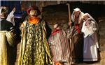 Live Christmas nativity scene reenacted in Istrian town of Sv. Lovrec