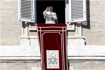 VATICAN POPE ANGELUS