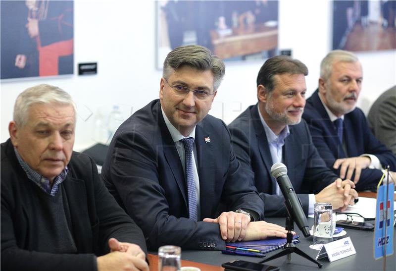 Plenkovic: Bernardic and Milanovic keep lying about corruption in government