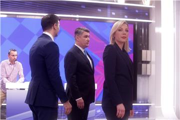  Sučeljvanje predsjedničkih kandidata Zorana Milanovića i Kolinde Grabar-Kitarović na RTL-u