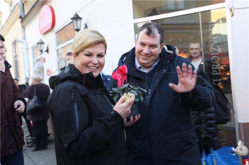 Obavijest korisnicima: Kolinda Grabar-Kitarović u Mariji Bistrici 