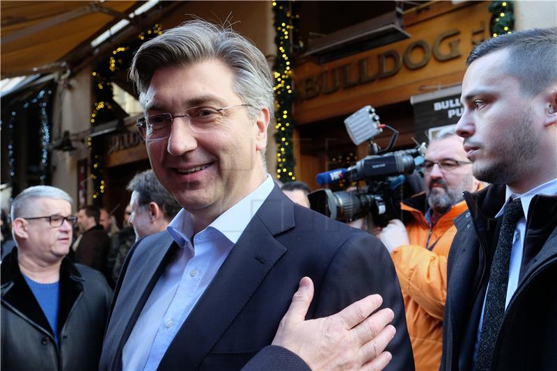 Plenkovic issues New Year's message