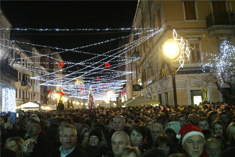 Doček Nove 2020. u Rijeci