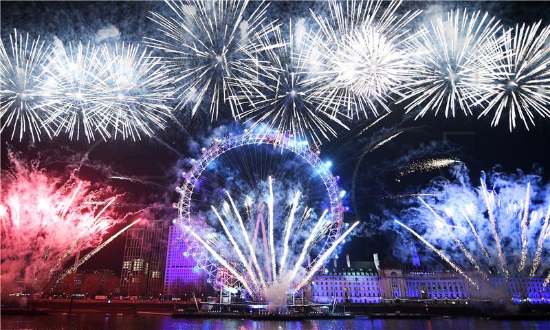 BRITAIN NEW YEAR 2020