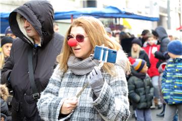 Novogodišnja manifestacija „Ulica otvorenog srca“ u Beogradu