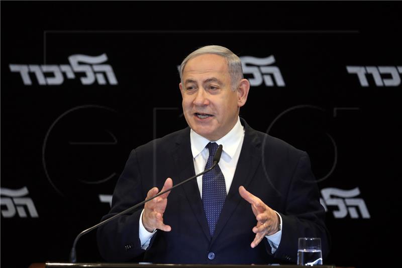 Netanyahu najavio da će zatražiti parlamentarni imunitet 