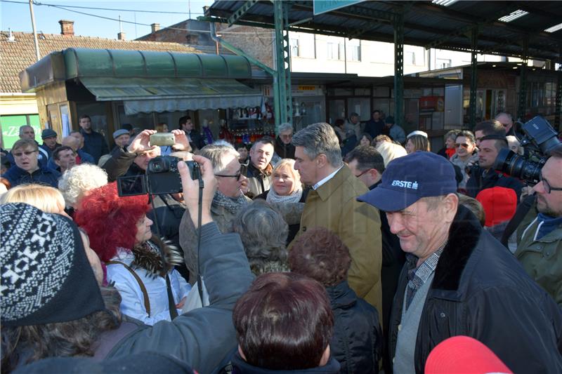 Milanović boravio u Bjelovaru