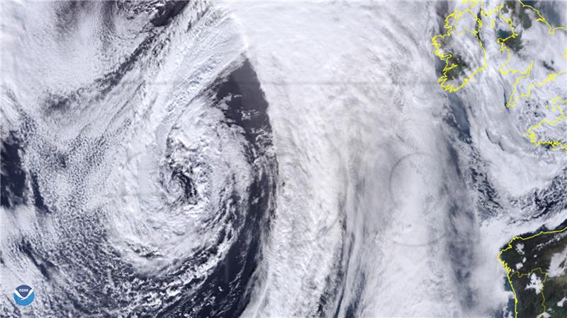 SPACE SCANDINAVIA WEATHER WINTER STORM