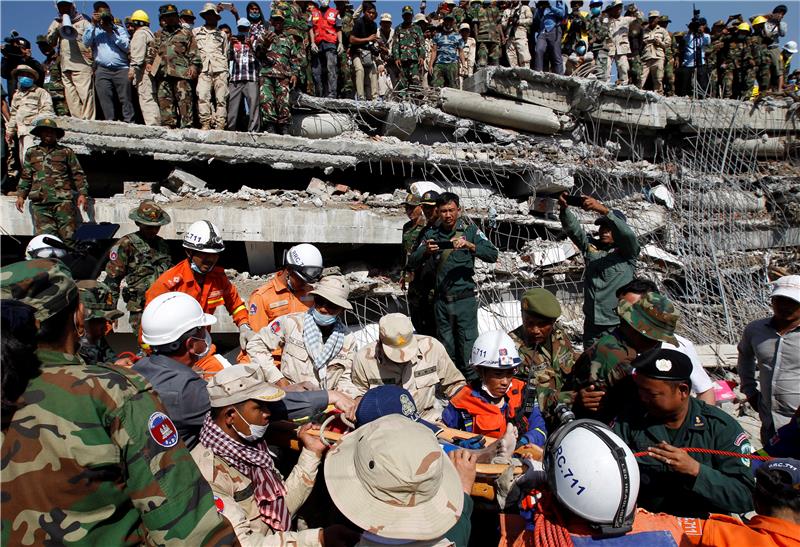 CAMBODIA BUILDING COLLAPSE