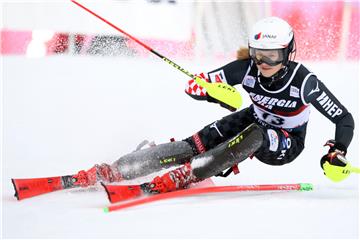 Ženski slalom Snow Queen Trophy 2020, prva utrka