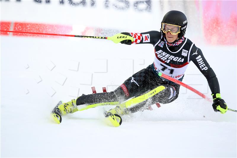 Ženski slalom Snow Queen Trophy 2020, prva utrka