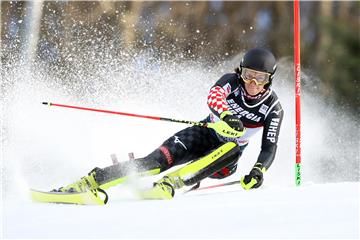 Ženski slalom Snow Queen Trophy 2020, prva utrka