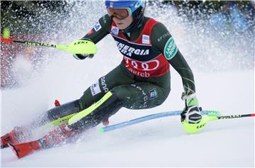 Ženski slalom Snow Queen Trophy 2020, prva utrka