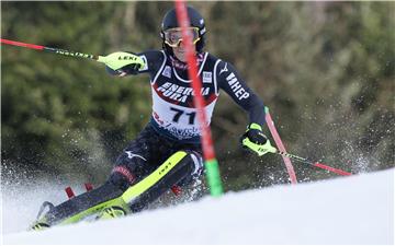 Ženski slalom Snow Queen Trophy 2020, prva utrka