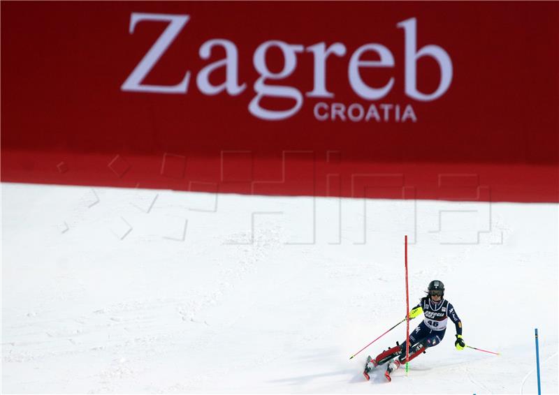 Ženski slalom Snow Queen Trophy 2020, druga utrka