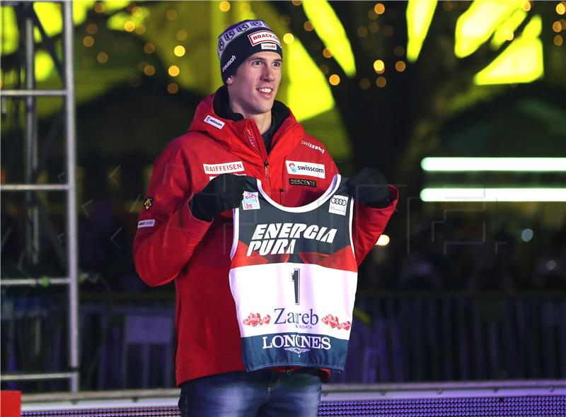 Sljeme, slalom (m): Švicarac Zenhaeusern starta prvi, Rodeš imati startni broj 17, Elias Kolega 20, a Vidović 27 