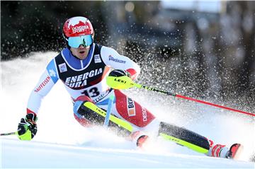 Muški slalom Snow Queen Trophy 2020, prva utrka