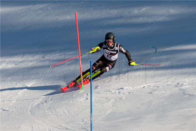 Muški slalom Snow Queen Trophy 2020, prva utrka