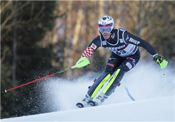 Muški slalom Snow Queen Trophy 2020, prva utrka