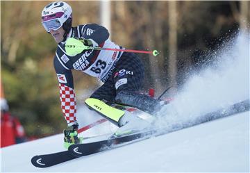 Muški slalom Snow Queen Trophy 2020, prva utrka