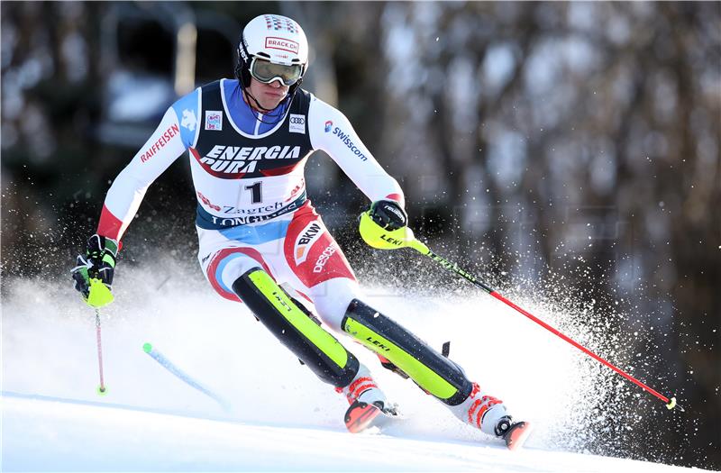 Muški slalom Snow Queen Trophy 2020, prva utrka