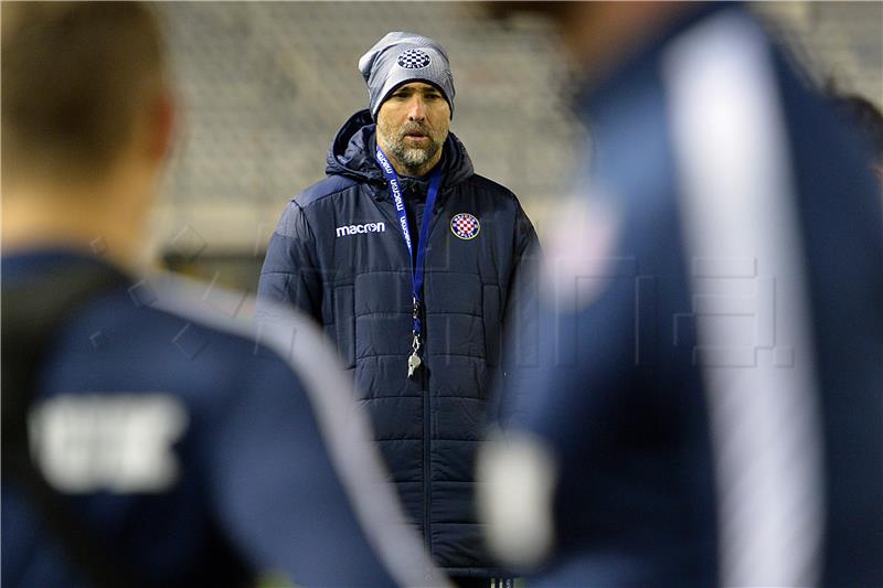 Okupljanje i prvi trening u 2020. nogometaša Hajduka