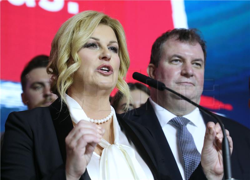 Voters have punished Grabar-Kitarovic, analysts say