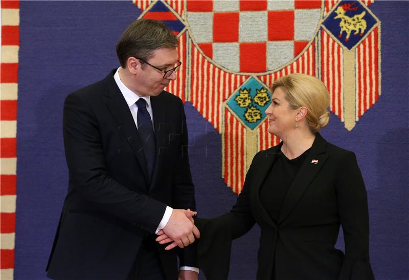 Vucic says Serbia's growth best response to Milanovic's insults